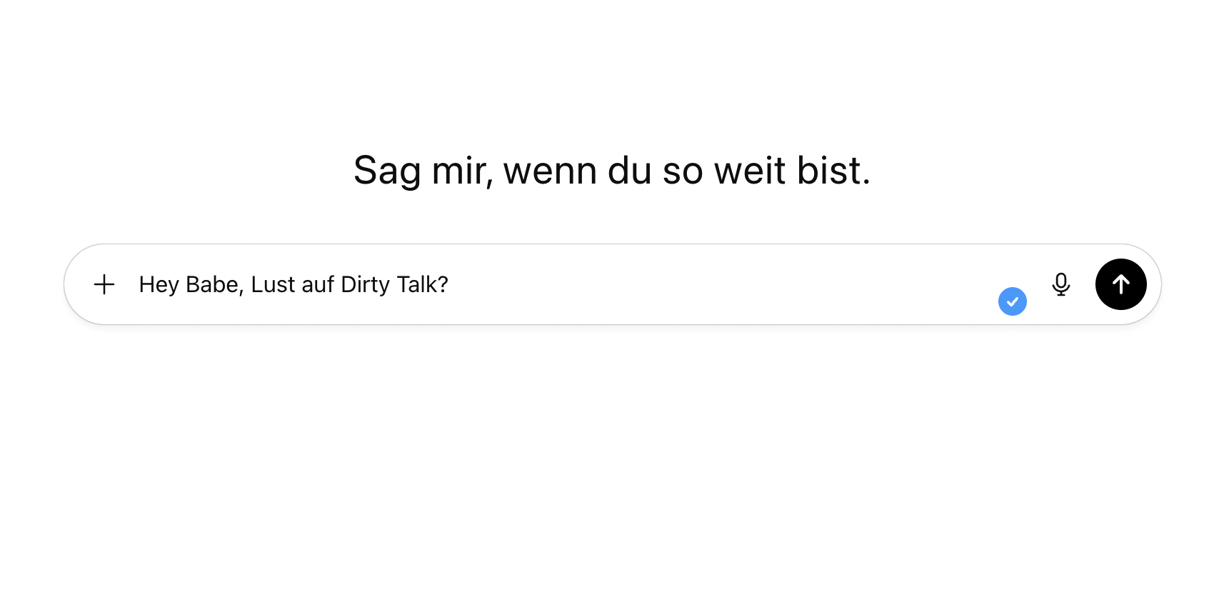 Screenshot von ChatGPT