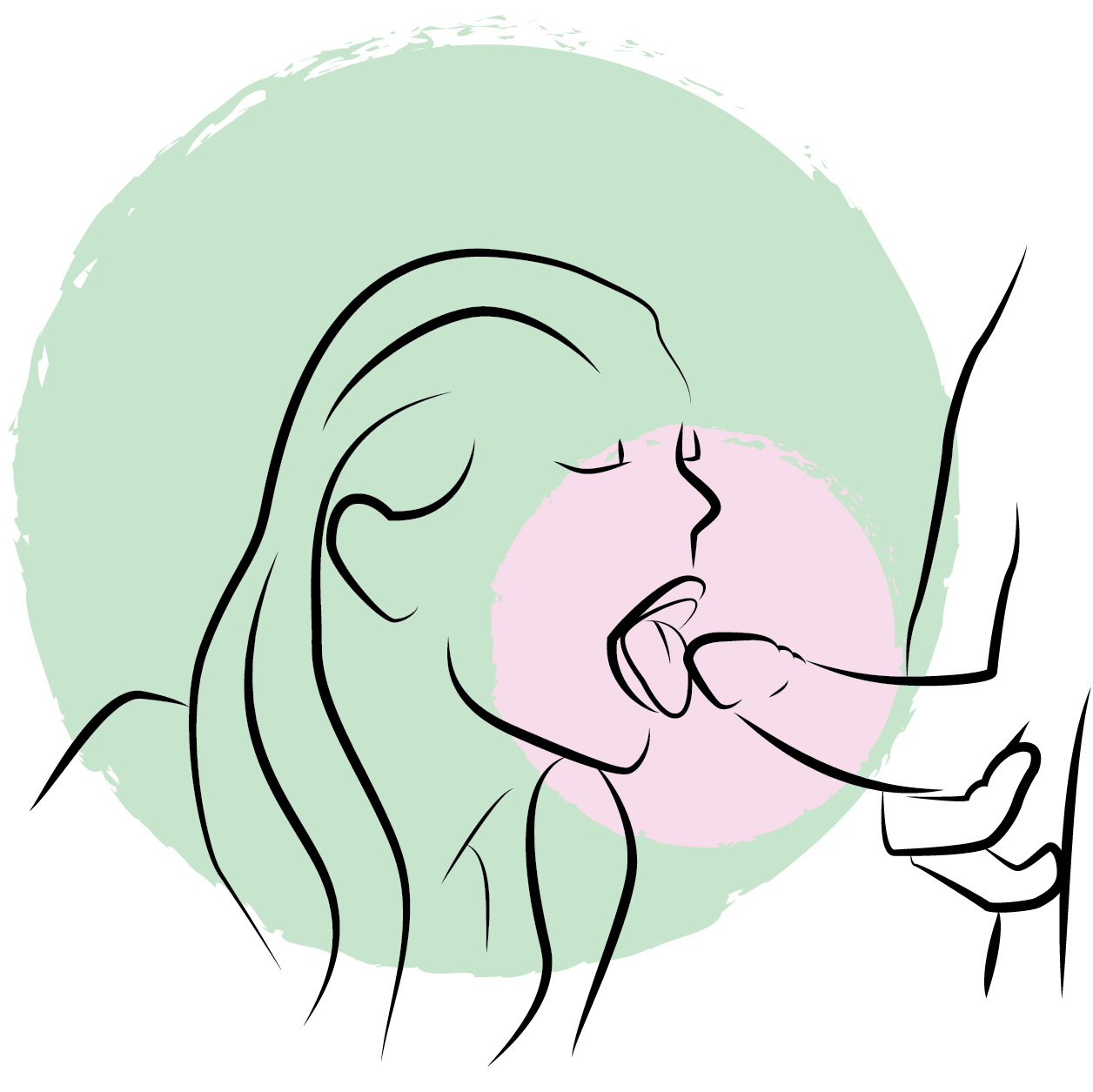 Techniken im Oralsex
