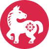 Chinesisches Horoskop - Tierkreiszeichen Pferd