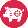 Chinesische Tierkreiszeichen - Schwein
