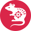 Chinesisches Tierkreiszeichen Ratte